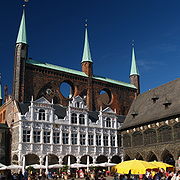 180px Germany Luebeck townhall Anbau