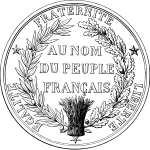 Great Seal of France (reverse).svg