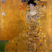 Adele Bloch-Bauer I, which sold for a record $135 million in 2006. Neue Galerie, New York.