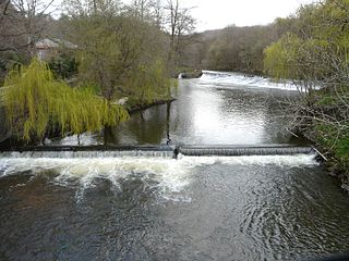 L'Isle aux pont des Castilloux, en limite de Nantheuil et Nanthiat