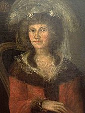 Portret Magdaleny ze Śląskich Linowskiej, k. XVIII wieku