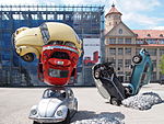 «Car Building» к выставке «CarCulture» в Центре искусств и медиатехнологий, Карлсруэ, Германия, 2011