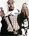 Image 12King Abdullah practicing falconry, a traditional pursuit in Saudi Arabia (from Culture of Saudi Arabia)