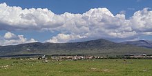 Pico La Atalaya, frontera con Trescasas a la derecha