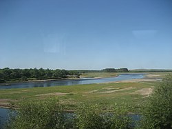 域内を流れる雅魯河