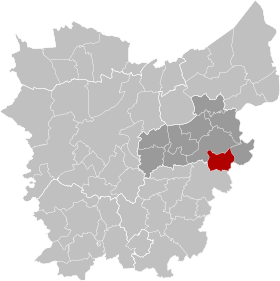 Localisation de Lebbeke