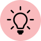 Light bulb icon red.svg