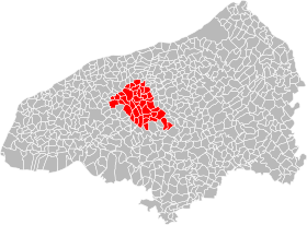 Localisation de Communauté de communes Plateau de Caux