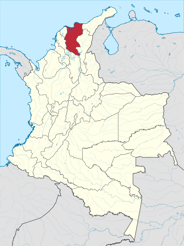 Departementet Magdalena i Colombia