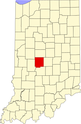 Localisation de Comté de Hendricks(Hendricks County)