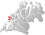 Torsken markert med rødt på fylkeskartet