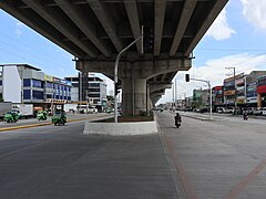 National Road, Tagum flyover southbound