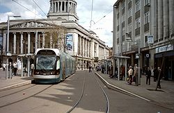 Piazza del mercato di Nottingham