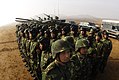 Soldats xinesos a Shenyang, 2007