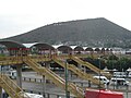 Escaleras de acceso al CETRAM La Paz.