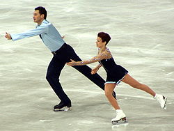 Figure skaters Maria Petrova and Alexei Tikhonov