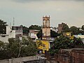 The clock tower (Ghanta Ghar) in the main market, Pilibhit