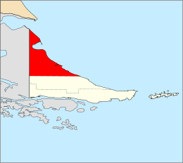 Dipartimento di Río Grande – Mappa