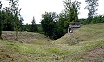 keltisches Oppidum, mittelalterliche Stadt, prähistorische Wall-Grabenanlage