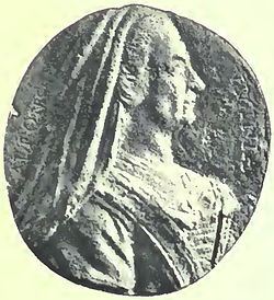 Изображение на медали (иллюстрация из Rivista italiana di numismatica, 1892)