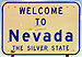 Letrero de Bienvenida de Nevada