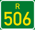 Streeksroete R506 shield