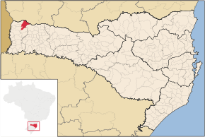 Kart over Palma Sola