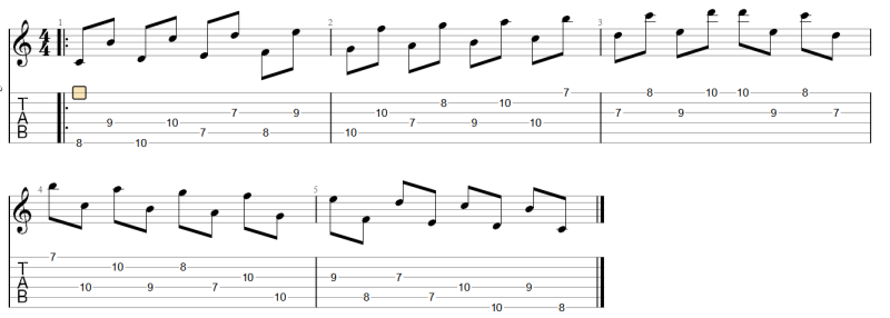 Septimenübung 2