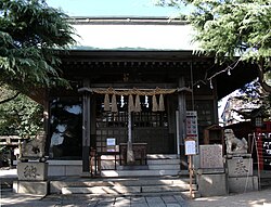 大歳神社拝殿