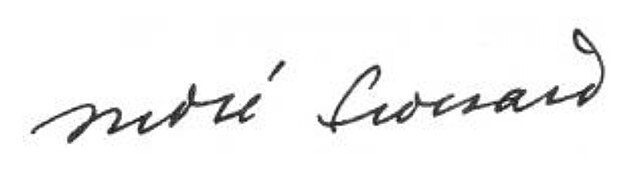 signature d'André Frossard