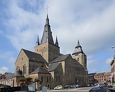 La collégiale Saint-Vincent de Soignies.