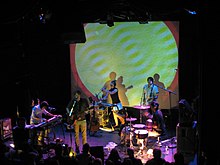 Starlight Mints performing at the Bowery Ballroom, June 12, 2006