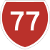 State Highway 77 shield}}