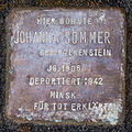 Stolperstein für Johanna Sommer (Fridolinstraße 29)