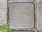 der Stolperstein für Joseph Goldschmidt