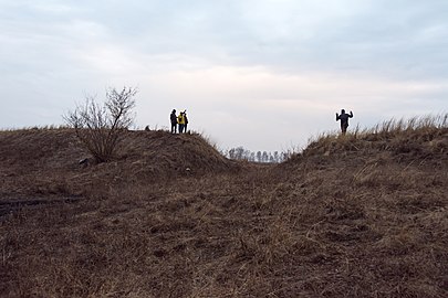 Самый высокий участок Татарского вала