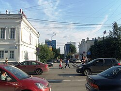 Улица Чернышевского, 31 июля 2012 года.