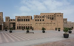 The Saeed Al Maktoum House is an important historic landmark in Al Shindagha