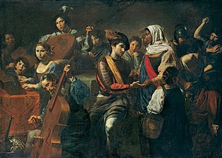 Concert avec une diseuse de bonne aventure (1631), Vienne, musée Liechtenstein.