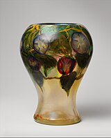 Louis Comfort Tiffany (vers 1913) Verre press-papier [Vase] Metropolitan Museum of Art, États-Unis