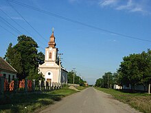 Православная церковь на главной улице