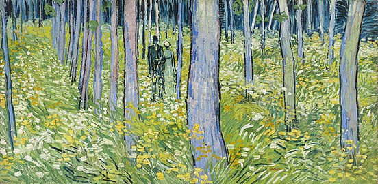 Vincent van Gogh, Sous-bois (1890)