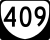 State Route 409 marker