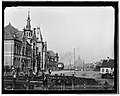 Zeeburgerstraat met linksvoor de brug, vastgelegd door Jacob Olie (1891)