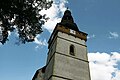 Tower of fothic Lutheran church in Štítnik