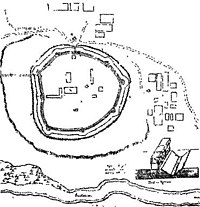 План города. 1729 год