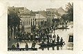 Tiszaújlak főutcája az 1933-s árvíz idején
