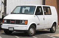 1985-1994 GMC Safari photographed in USA.