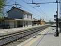 La gare ferroviaire.