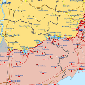 Итог военных действий на 2 января 2024 года      Территории, деоккупированные украинской армией.